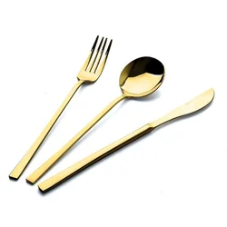 Hermia Set pribora za jelo, 36 komada, Zlatne boje