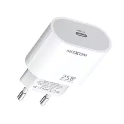 MOXOM Kućni punjač MX-HC139 25W Type C na Type C beli