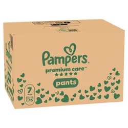 Pampers pants pelene montly 7 prem. 15kg+ 84kom