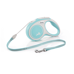 FLEXI Povodac za pse Comfort Cord, Do 20 kg, M, 8m, Svetloplavi