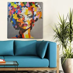 Wallity Slika YB1140604, 100x100 cm
