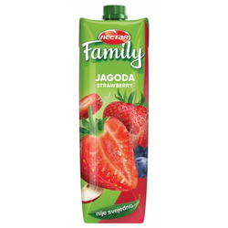 SOK FAMILY JAGODA 1L BRIK
