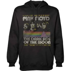 Pink Floyd Kapuco Retro Stripes Unisex Black S