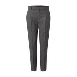 DAN FOX APPAREL Hlače na rob Essential črna