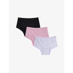Penti Spodnjice PENTI Mädchen Basic 3er-Pack Hipster Slip mešane barve