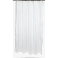 Tuš zavesa 180x200cm reljefno bela KR