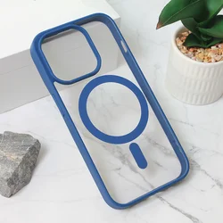 Torbica Magesafe za iPhone 15 Pro 6.1 tamno plava