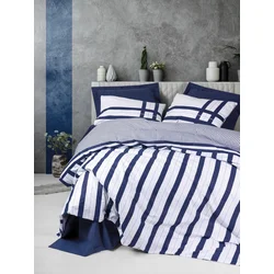 Lessentiel Maison Komplet posteljina Nifty, 200x220 cm, Tamnoplava