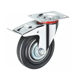 Tocak sa Kocnicom 125mm/100kg Crni Maher 038125