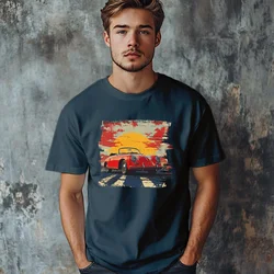 Camiseta Majica sa štampanim printom Cam 843, Muška, Teksas