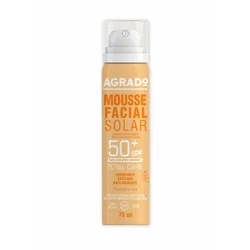 Agrado Vodootporna pena za lice za sunčanje Mousse Solar SPF50, 75 ml
