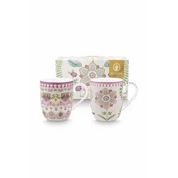 Pip Studio Komplet skodelic Lily&Lotus 145 ml 2-pack