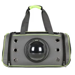 Torba za pse i mačke Space Capsule Siva 50x27x31 cm