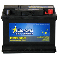 EURO POWER BATTERIES akumulator EPB560 (AH56, D, 480A)