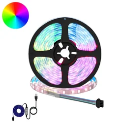 LED traka 12 kom. Crna i prozirna Bakar i plastika
