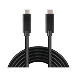 SANDBERG Kabl USB-C - USB-C 3.1, 61W, 2m, Crni