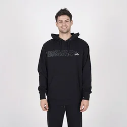 Slazenger Muški duks sa kapuljačom Sporty, Crni