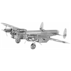 Metal Earth 3D metalna maketa Bombarder Lancaster, Srebrne boje