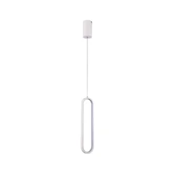 LED luster na sajli LED/13W/230V 3000K bela