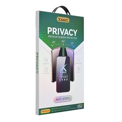 Zastitno staklo Tempered Glass X Mart 9D Privacy za Samsung S901B Galaxy S22 5G (fingerprint unlock)