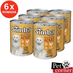 SIMBA Konzerva za mačke Piletina 415g, pakovanje 6 kom