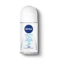 NIVEA Fresh Comfort 0% Aluminium dezodorans roll-on 50ml