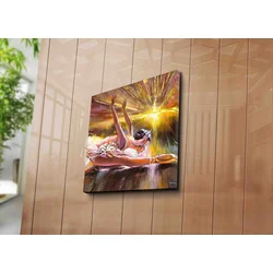 Wallity Dekorativna slika na platnu, 45x45cm, Šarena