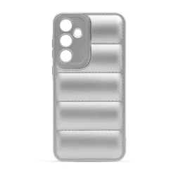 Maska za telefon DEEP SHINE MATTE za Samsung A35, Srebrna