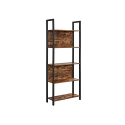 Songmics Knižna omara 62x24x165 cm rjava