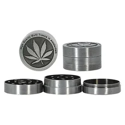 Grinder Crusher 3-delni kovinski mlin