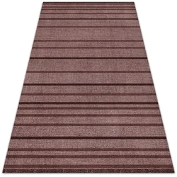 Decormat Zunanja preproga Rjavi pasovi 100x150 cm