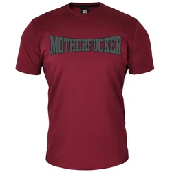 011Shop Muška majica kratkih rukava Motherfucker, Bordo