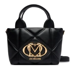Ročna torba LOVE MOSCHINO JC4255PP0PLC0000 Črna