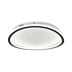 LED stropno svetlo CALI LED/30W/230V prečnik 40 cm crna