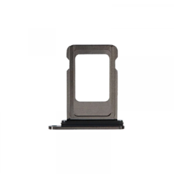 Sim Tray (ulozak za karticu) za iPhone 15 Pro Max crni