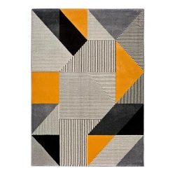 Oranžno-siva preproga Universal Gladys Duro, 80 x 150 cm