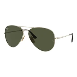 Ray Ban Naočare za sunce Aviator Titanium 0RB8089 926531 62, Srebrne boje