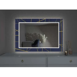 LED ogledalo z dekorjem D3