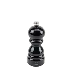 Paris Classic salt grinder, 12 cm, Black Lacquered - Peugeot