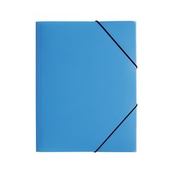 Pagna mapa z zavihki in elastiko A3, svetlo modra