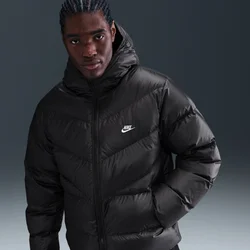 Nike Windrunner Mens Statement Down Jacket - Black - Polyester