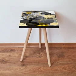 Hanah Home Klub sto Shp162, 35x42x35 cm, Šareni