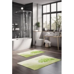 Lessentiel Maison Set prostirki za kupatilo CT-5311, 2 Komada, svetloZelena