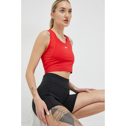 Majica brez rokavov Reebok Lux Perform Crop Top