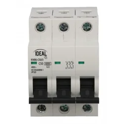 Kanlux Odklopnik 3P C 50A 6kA AC KMB6-C50/3 VDE 23169