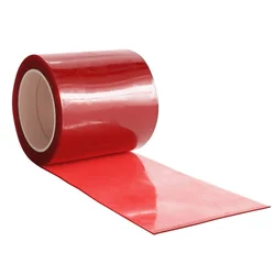 Zavjesa za vrata crvena 200 mm x 1,6 mm 10 m PVC