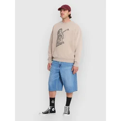 Volcom Fa Issam Auptel Crew Sweater bark brown