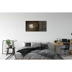 tulup.si Steklena slika Jama 120x60 cm 2 obešalnika