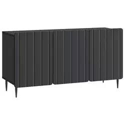 TV ormar Crna 99 x 34,5 x 52 cm Konstruirano drvo