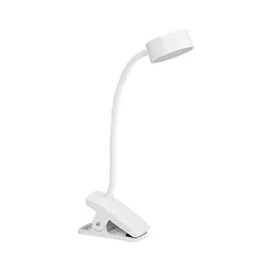 Ledvance -LED dodirni prigušiva stona lampa sa klipsom CYLINDER LED/4,8W/5V 3000-6500K bela